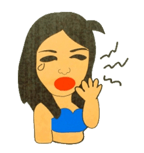 belly dance sticker #13268881