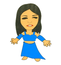 belly dance sticker #13268883