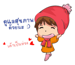 Pretty little girl. sticker #13268893