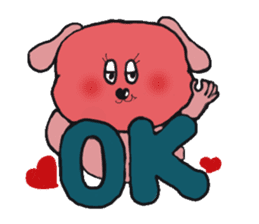 Gromit-pink toot very emotional sticker #13269370