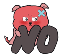 Gromit-pink toot very emotional sticker #13269371