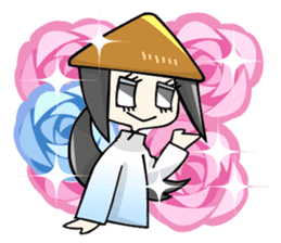 Vietnamese girl and Japanese girl 2. sticker #13269575