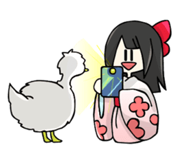 Vietnamese girl and Japanese girl 2. sticker #13269592