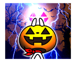 It is autumn!The rabbit soul ~pumpkin~ sticker #13269839