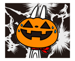 It is autumn!The rabbit soul ~pumpkin~ sticker #13269844