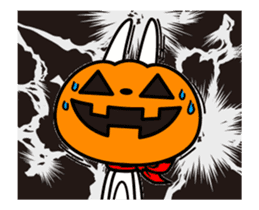 It is autumn!The rabbit soul ~pumpkin~ sticker #13269844