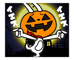 It is autumn!The rabbit soul ~pumpkin~ sticker #13269851