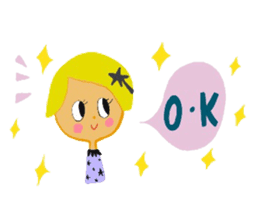 Pretty girl Emma sticker #13270225