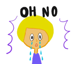 Pretty girl Emma sticker #13270227