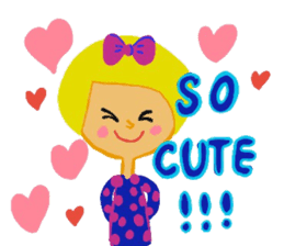 Pretty girl Emma sticker #13270232