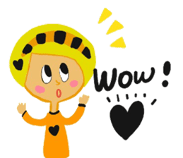 Pretty girl Emma sticker #13270237