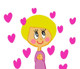 Pretty girl Emma sticker #13270239