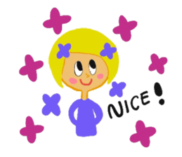 Pretty girl Emma sticker #13270242