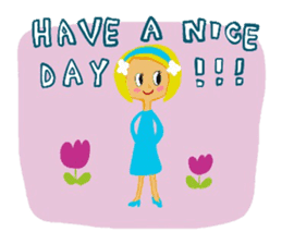 Pretty girl Emma sticker #13270243