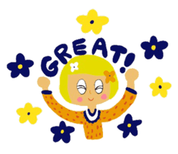 Pretty girl Emma sticker #13270247