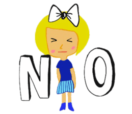 Pretty girl Emma sticker #13270254