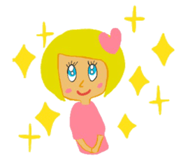 Pretty girl Emma sticker #13270256