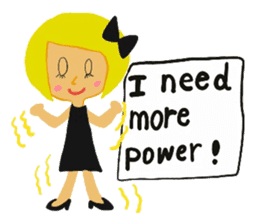 Pretty girl Emma sticker #13270257