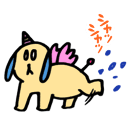 KAWAII Devil Puppy Dog Glasya-Labolas 2 sticker #13270517