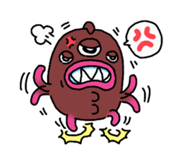 Tiny monster world sticker #13270644