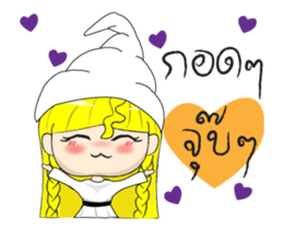 Lilly on Haloween sticker #13271066