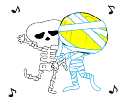 Lilly on Haloween sticker #13271069