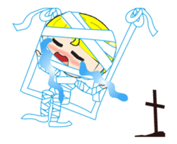 Lilly on Haloween sticker #13271071