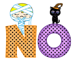 Lilly on Haloween sticker #13271080