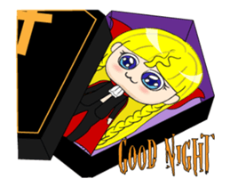 Lilly on Haloween sticker #13271082