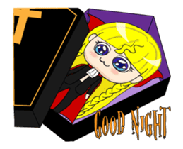 Lilly on Haloween sticker #13271082