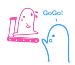 funny couple(play the fool) sticker #13271174