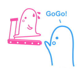 funny couple(play the fool) sticker #13271174