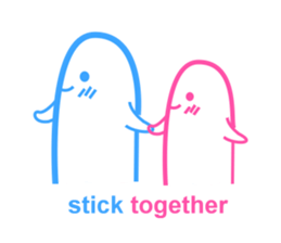 funny couple(play the fool) sticker #13271176