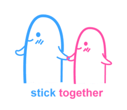 funny couple(play the fool) sticker #13271176