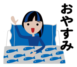 The sticker of the daughter sticker #13271365