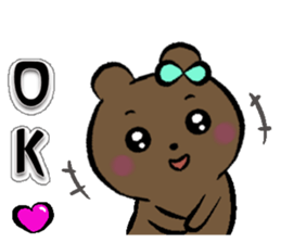 Doodle Bear-daily languages sticker #13271430