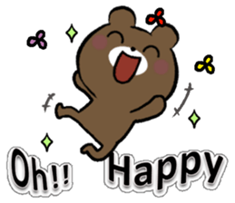 Doodle Bear-daily languages sticker #13271435