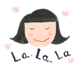 A girl and mother's usual days in Showa sticker #13271862