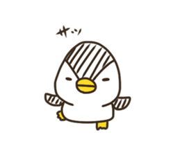 penguin like a rice-ball2 sticker #13272008