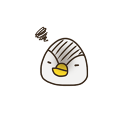 penguin like a rice-ball2 sticker #13272015