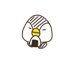 penguin like a rice-ball2 sticker #13272021