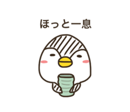 penguin like a rice-ball2 sticker #13272022