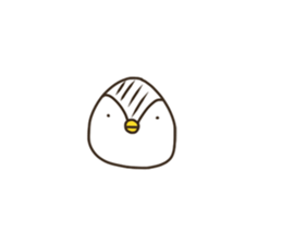 penguin like a rice-ball2 sticker #13272029
