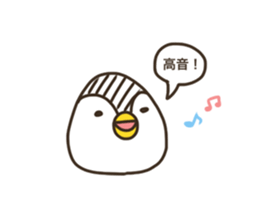 penguin like a rice-ball2 sticker #13272037
