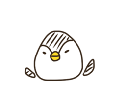 penguin like a rice-ball2 sticker #13272039