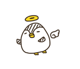 penguin like a rice-ball2 sticker #13272043