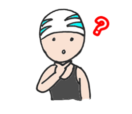 Power Swimmer sticker #13272333