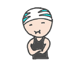Power Swimmer sticker #13272334