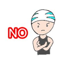 Power Swimmer sticker #13272336