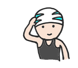 Power Swimmer sticker #13272339